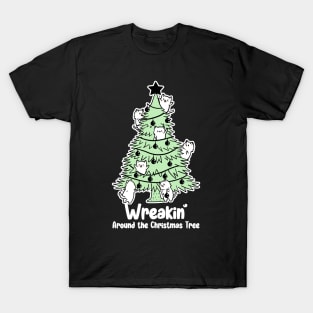 Wreakin' Around the Christmas Tree T-Shirt